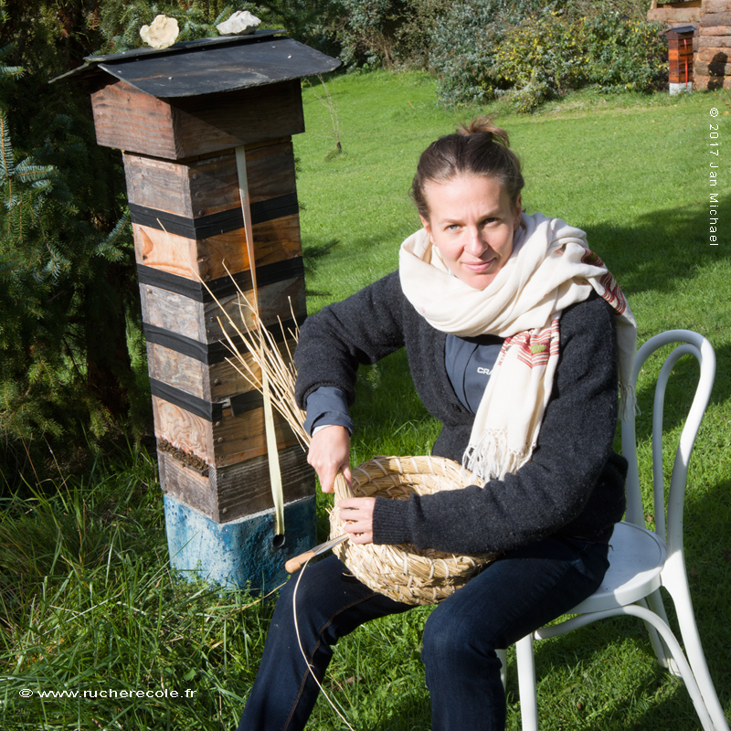 Funny Schütt, apicultrice naturelle